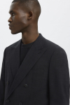 Selected Oasis Linen DB Blazer Black