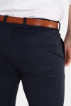 Gabba Jason Chino Pinstripe Shorts Navy