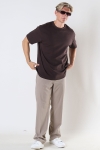 Solid Danton Box Fit Tee Java