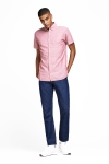 Jack & Jones JJESUMMER SHIRT S/S S21 STS Rio Red SLIM FIT