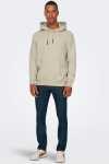 ONLY & SONS CERES HOODIE SWEAT Pelican