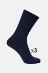 Resterröds Bamboo Strumpor 3-Packs Blue