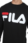 Fila Classic Logo Tröja Black
