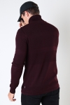 Kronstadt Fisker Cotton roll neck knit Bordeaux