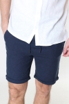 Solid SDTruc Shorts Linen Insignia Blue