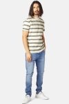 Clean Cut Copenhagen Grant Striped Tee Ecru