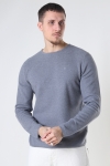 Clean Cut Copenhagen Lauritz Crew Knit Light Grey Mel