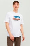 Jack & Jones Vesterbro Photo Tee SS Bright White