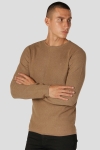 Clean Cut Copenhagen Lauritz Crew Knit Warm Sand