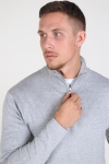 Tailored & Originals Knit - MKlockaray Half zip Light Grey