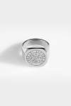 Northern Legacy Oversize Vegvisir Ringa Silver