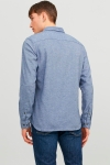 Jack & Jones Classic Melange Shirt L/S Faded Denim