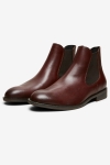 Selected Louis Leather Chelsea Boots Chestnut