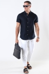 Tailored & Originals Karter Skjorta S/S Black