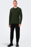 ONLY & SONS PHIL STRUC CREW KNIT Rosin