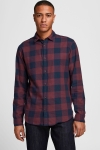 Jack & Jones Gingham Twill Shirt L/S Port Royale