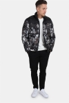 Only & Sons Bertil Puffer Jacka Black Print