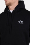 Alpha Industries Basic Hoodie Small Logo Black