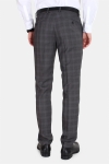 Lindbergh Checked Men's Kostym Check Grey