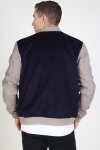 Les Deux Varsity Bomber Jacka Navy