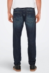 ONLY & SONS ONSAVI COMFORT DARK BLUE 3026 JEANS VD Blue Denim