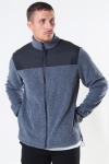 Rains Fleece Zip Puller Jacka Grey Melange