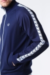 Fred Perry Taped Track Jacka Carbon Blue