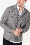 Gabba Clipper LS Overshirt Big Brown Check