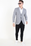 Jack & Jones Premium Julian Check Kavaj Light Grey Melange