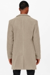 ONLY & SONS Jaylon Wool Coat Silver Lining