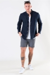 Clean Cut Copenhagen Cotton Linen Skjorta Navy