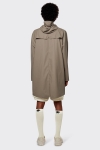 Rains Long Jacket 17 Taupe