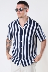 Kronstadt Ramon Cuba big stripe S/S shirt Navy