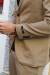 Jack & Jones Premium Franco Slim Fit Kostym Petrified Oak