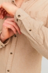 Jack & Jones Classic Melange Shirt L/S Oatmeal