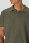 Clean Cut Copenhagen Seth Structure Polo SS Army