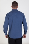 Clean Cut Sälen Flannel Skjorta Denim Blue