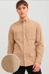 Jack & Jones Classic Cord Shirt L/S Crockery