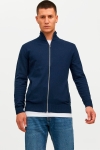 Jack & Jones Emil Knit Zip Cardigan Navy Blazer