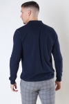 Kronstadt Albert Organic/Recycled L/S polo Navy