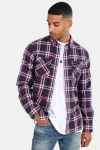 Superdry Lumberjack Lite Skjorta Burgundy Horizon Check