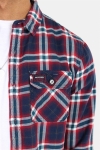 Superdry Lumberjack Lite Skjorta Burgundy Horizon Check