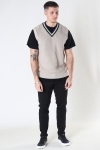 Just Junkies Scoop Knit Vest 006 - Camel