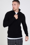 Clean Cut Osin ½ Zip Sticka Black