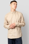 Clean Cut Copenhagen Cotton Linen Skjorta Khaki