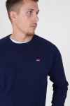 Levis Crew Neck Navy