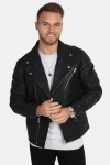 Selected Scott Læder Biker Jacka Camp Black