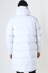 Rains Long Puffer Jacka Off White