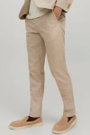 Jack & Jones Riviera Linen Trouser Travertine