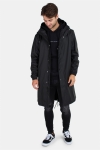 Rains Fishtail Parka RegnJacka Black